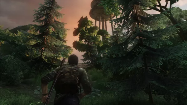 The Last of Us PlayStation 3 Running through the forest.