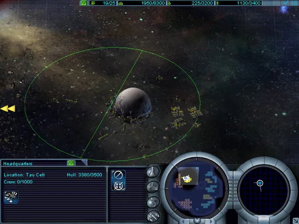 Conquest: Frontier Wars Windows Range around planet