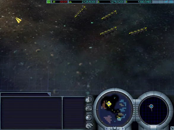 Conquest: Frontier Wars Windows A group of mining ships look for resources