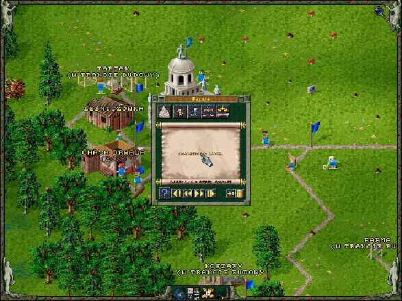 The Settlers II: Gold Edition DOS Water - time to build a well
