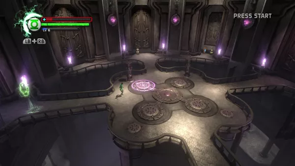 Green Lantern: Rise of the Manhunters Xbox 360 The game has some very easy riddles as well