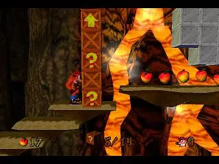 Crash Bandicoot: Warped PlayStation Sign of crash games - boxes, boxes, boxes...