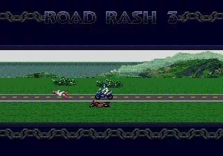 Road Rash 3 Genesis After each race, a rather funny animation is shown.