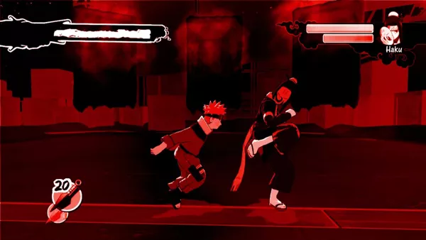 Naruto: Rise of a Ninja Xbox 360 Naruto gets into rage mode where he does not take any damage