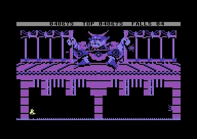 Bruce Lee Commodore 64 Final enemy