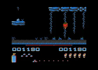 Misja/Fred Atari 8-bit Level 4