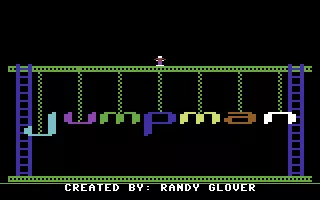 Jumpman Commodore 64 Title screen