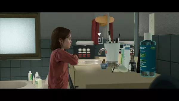 Beyond: Two Souls PlayStation 3 Interacting with objects require you pointing analogue stick in the object&#x27;s direction.