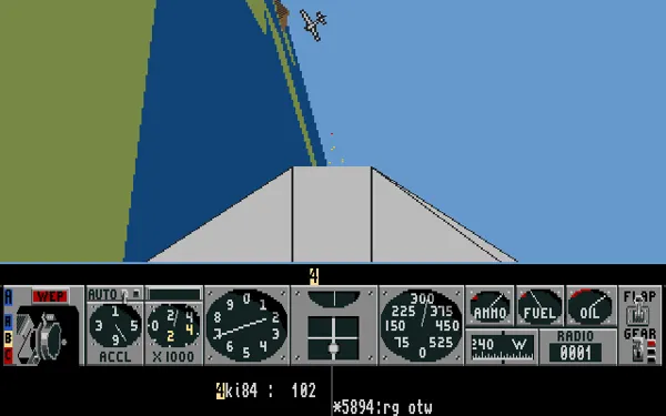 Air Warrior Amiga The planes seem to be bitmaps rather than vectors