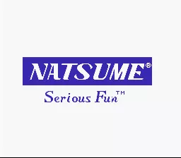 Harvest Moon SNES Natsume company logo
