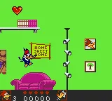 Woody Woodpecker Game Boy Color Sofa, useful for jumping
