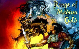 R.O.M. Gold: Rings of Medusa DOS Title screen