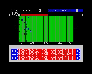 Head Coach ZX Spectrum TOUCHDOWN BENGALS!