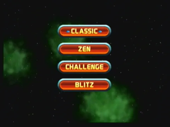 Bejeweled: Twist Zeebo Game mode selection.
