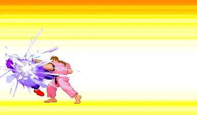 Street Fighter Alpha 2 Arcade Dan can into Super Combo Finish