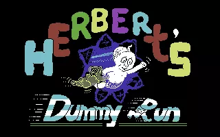 Herbert&#x27;s Dummy Run Commodore 64 Loading Screen.