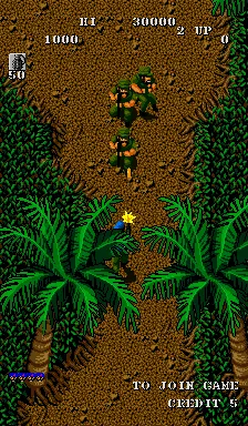 Guerrilla War Arcade Fight in jungle
