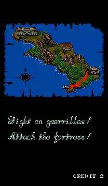 Guerrilla War Arcade Map