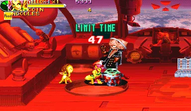 Battle Circuit Arcade First fight against Dr. Saturn