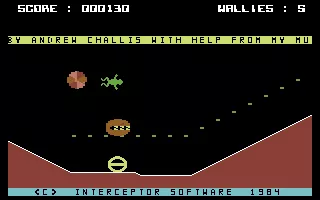 Wheelin&#x27; Wallie Commodore 64 Avoid the nasties.