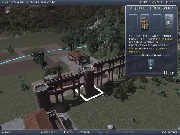 Grand Ages: Rome Windows Building and extending an aqueduct to supply water for industry and people