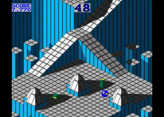 Marble Madness Arcade Second stage