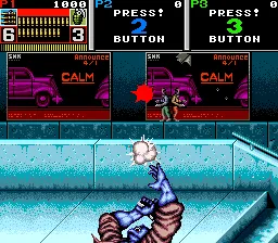 Beast Busters Arcade First enemy is dead