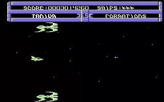 Tanium Commodore 64 Attacking above and below.