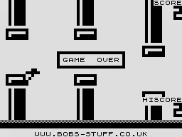 Quack! ZX81 Game over