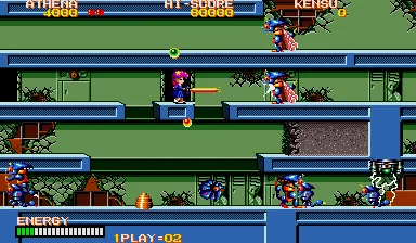Psycho Soldier Arcade Another enemies