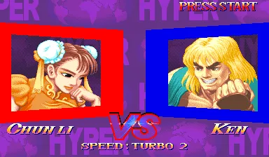 Hyper Street Fighter II: The Anniversary Edition Arcade Next fight.