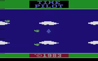Time Pilot Atari 2600 Title screen