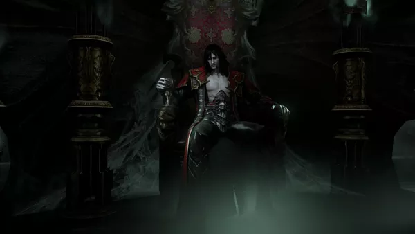 The game's prologue shows Dracula at the peak of his power.