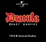 Dracula: Crazy Vampire Game Boy Color Title screen
