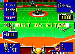 Super Baseball 2020 Arcade Hit by Pitch.
