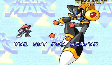 Mega Man 2: The Power Fighters Arcade New weapon