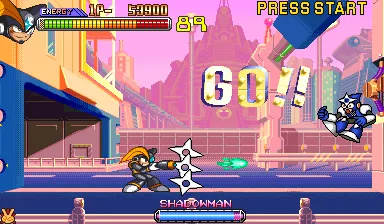 Mega Man 2: The Power Fighters Arcade Shadow man