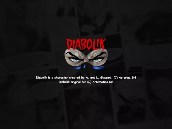Diabolik: The Original Sin Windows Initial loading screen