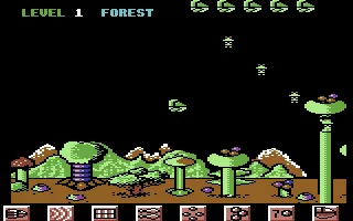 Out of this World Commodore 64 Blast the aliens.