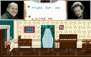 Home Alone DOS The beginning of the game (MCGA/VGA)