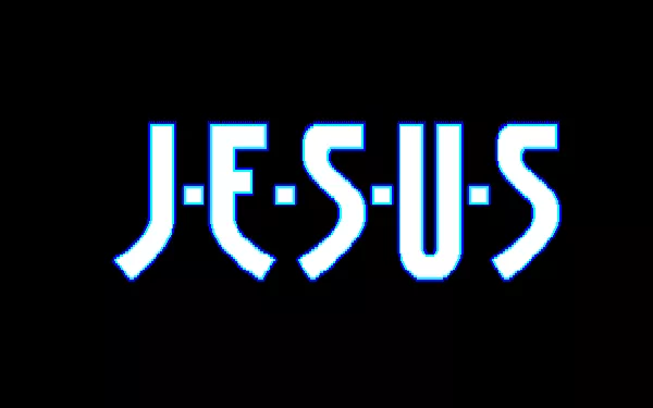 Jesus: Ky&#x14D;fu no Bio-Monster Sharp X1 Title screen