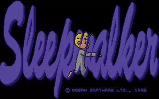 Sleepwalker Amiga Title screen