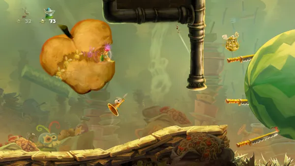 Rayman Legends Windows Sometimes you change in size and reveal hidden stuff