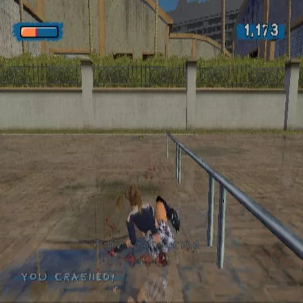 Aggressive Inline PlayStation 2 Getting a trick wrong means a painful and bloody fall