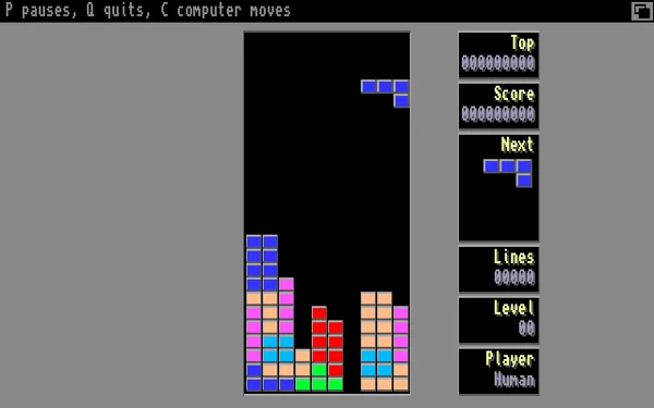 Yet Another Tetris Clone Amiga Building a trench