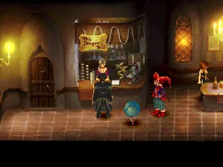Chrono Cross PlayStation A bar in Termina. Come for the drinks, stay for plot progression