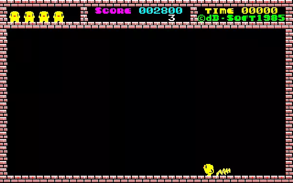 King Flappy Sharp X1 In between levels it plays this animation of Flappy running