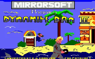 Dynamite Dan II Amstrad CPC Loading Screen.