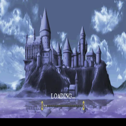 Harry Potter and the Sorcerer&#x27;s Stone PlayStation The game shows this screen while it is loading something
