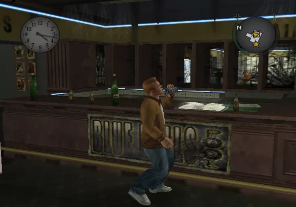Bully PlayStation 2 Cheers, Jimmy! Drink and celebrate the conquest of this bar!